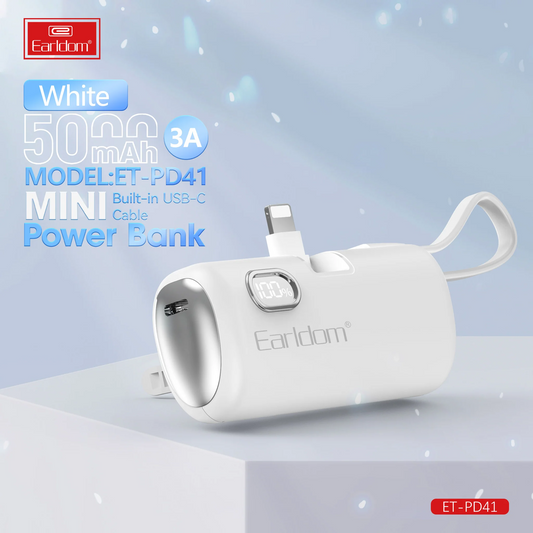 Mini power bank 5000 mAh
